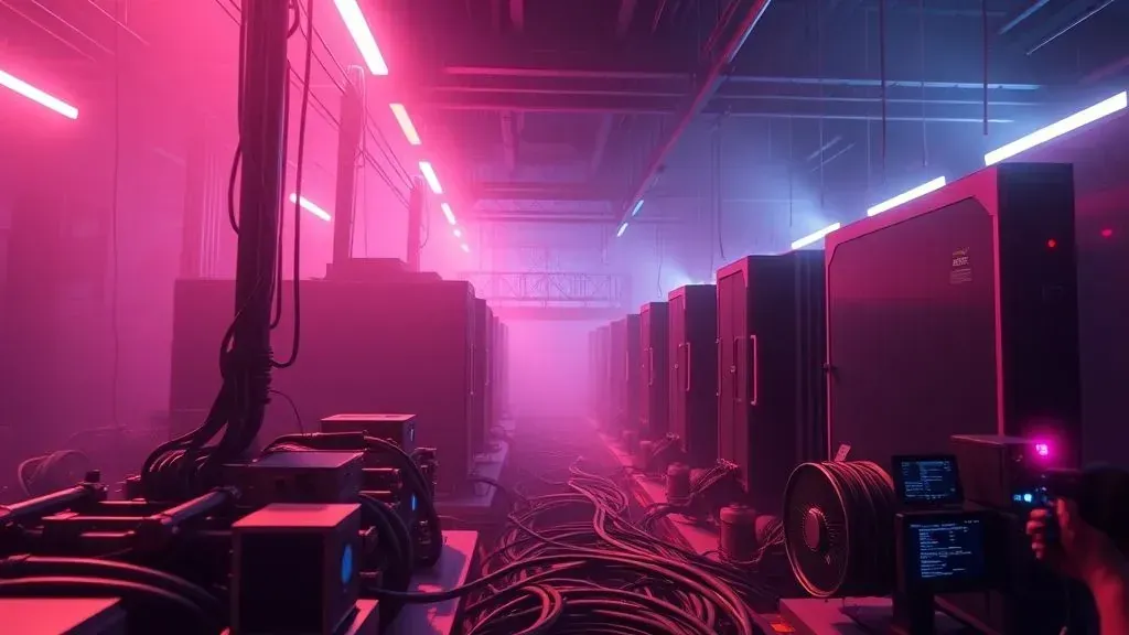 Illustration for "Bitcoin Miners Emerge As Key Ai Infrastructure Partners Amid Power Crunch Bernstein"