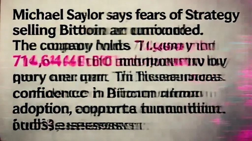 Saylor: Strategy Bitcoin Selling Concerns Unfounded - Thumbnail image for the post